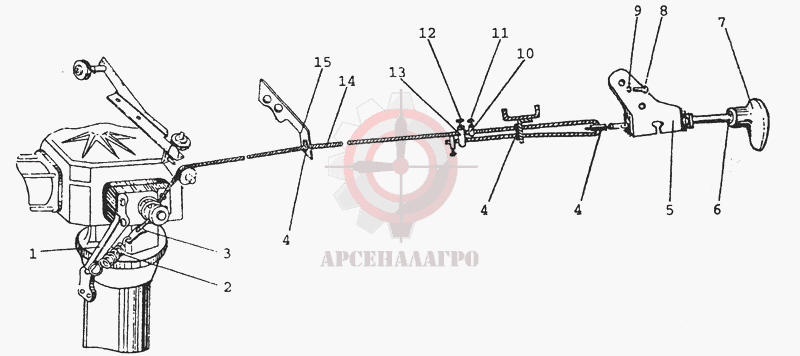 Схема подключения гору на мтз 80